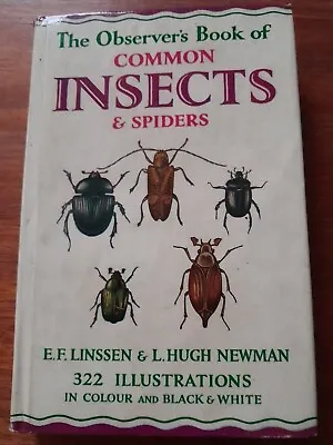 The Observer's Book Of Common Insects - 1962 • £8.49