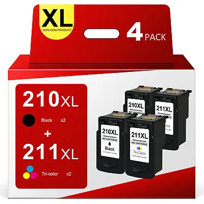 PG-210XL Ink Cartridge Compatible With Canon CL-211XL PIXMA MX320 330 340 350 • $15.99