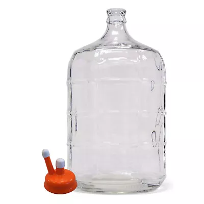 Home Brew Ohio 5 Gallon Glass Carboy With Carboy Cap • $69.99