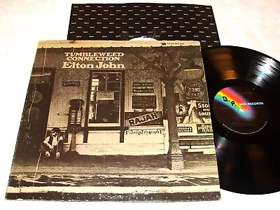 Elton John  Tumbleweed Connection  1970 Rock LP VG+ 1970's MCA Press #MCA-2014 • $8.95