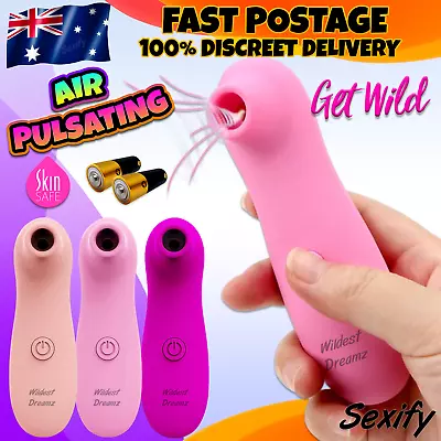 $19.95 • Buy Clitoris Sucking Vibrator Oral Tongue Clit Stimulator Sucker Pump Woman Sex Toy