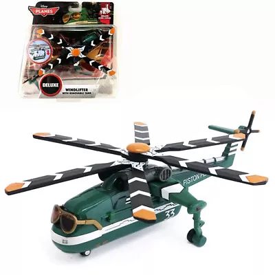 Mattel Disney Pixar Planes Fire&Rescue Windlifter Helicopter Diecast Toy Boxed • £22.46