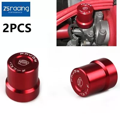 2PCS Red JDM VTEC Solenoid Cover Fit For Honda B-series D-series H-series • $14.99