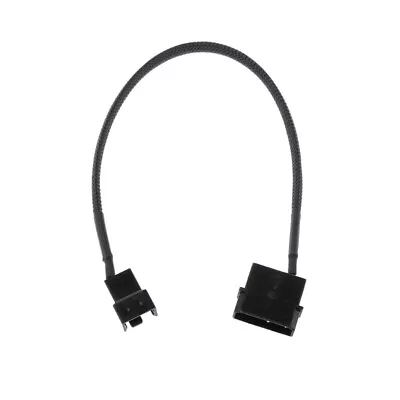 4-Pin Molex Male To 3-Pin/4-Pin Connector Adapter Cable For Computer PC Fan • £2.98