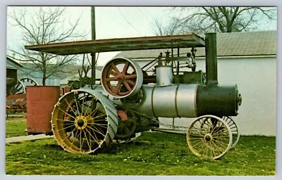 Russell Steam Traction Engine Pioneer Village Minden Nebraska Vintage Postcard • $3.49