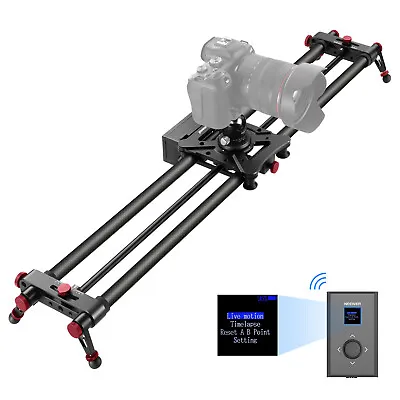 $315.99 • Buy Neewer VS-80WC 80cm Motorized Camera Slider, 2.4G Wireless Control Carbon Fiber