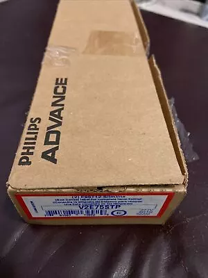 ADVANCE BALLAST V2E75STP  Mark III Energy Saver Slimline 277v • $6.80