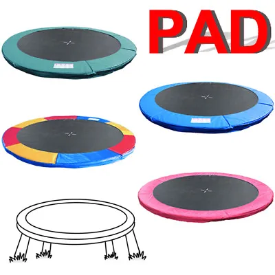 £28.99 • Buy Replacement Trampoline Safety Spring Cover Padding Pads 6FT 8FT 10FT 12FT 14FT