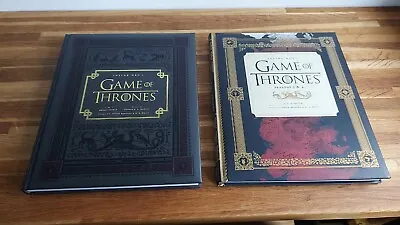 Inside HBO's Game Of Thrones Vols 1-2 (Seasons 1-4) Hardcovers • £8