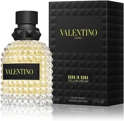 Valentino Uomo Born In Roma Yellow Dream Eau De Toilette 50ml • $107.10