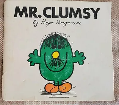 1978 Vintage Mr Clumsy Roger Hargreaves Thurman Publishing Mr Men Book • $14.39