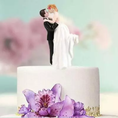 £12 • Buy Figure Happy Bride And Groom For Wedding Cake / Party, Resin Material