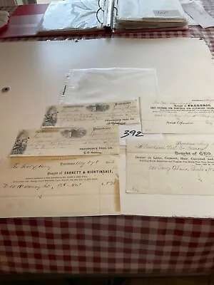 392 Rhode Island Civil War Era Providence Tool Co Army Invoices 2 Pre Civil War • $125