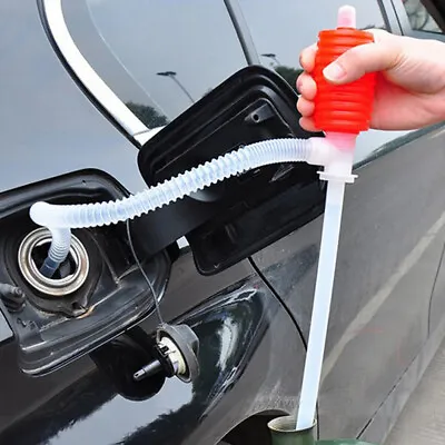 Car Truck Fuel Oil Gasoline Diesel Transfer Sucker Hand Pump Manual Siphon P-'h • $7.32