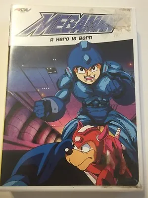 Megaman Collection: Vol. 1 - A Hero Is Born DVD 2003 3 Disc Set 13 TV Episodes • $14.99