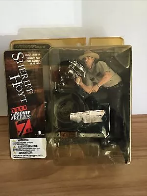 Movie Maniacs Series 7 Sheriff Hoyt Texas Chainsaw Massacre McFarland Toys NIP • $36