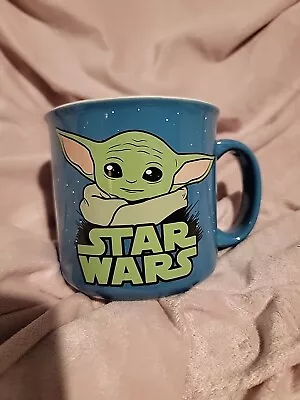 STAR WARS Ceramic 20 Oz. Mug With Grogu The Child From Mandalorian Series • $10.10