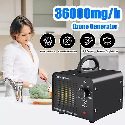 36000mg/h Ozone Generator Machine Home Industrial Air Purifier Ozonator Ozonizer • $37.99