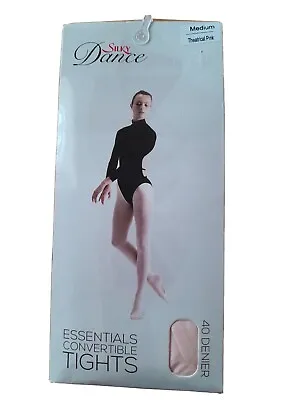 £4.25 • Buy Silky Dance Convertible Ballet Tights 40 Denier Medium Adult