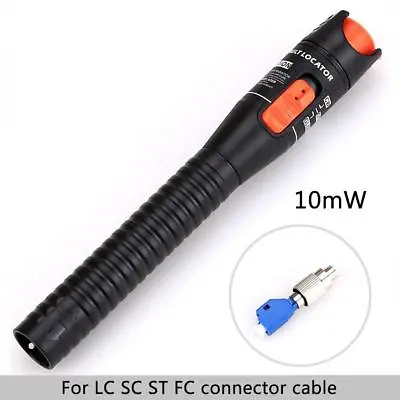 10mW Plastic Pen Type Fiber Optic Visual Fault Locator With LC/FC/SC/ST Adapter • $15.29