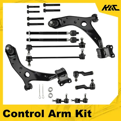 10Pc For 2006 - 2015 Mazda 5 Front Lower Control Arm Ball Joint Tie Rod Sway Bar • $105.29