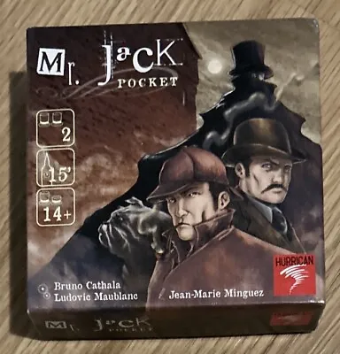 **COMPLETE** Mr. Jack Pocket Board Game Hurrican Ripper Holmes 2 Player Travel • $6.49