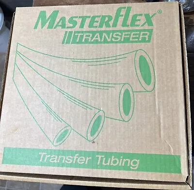 COLE-PARMER MasterFlex C-Flex Transfer Pump Tubing 25’ L X 9.6mm ID 06422-15 • $40