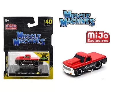 Muscle Machines 1:64 1972 Chevrolet C-10 Pick Up Limited Edition – PRE ORDER • $19.99