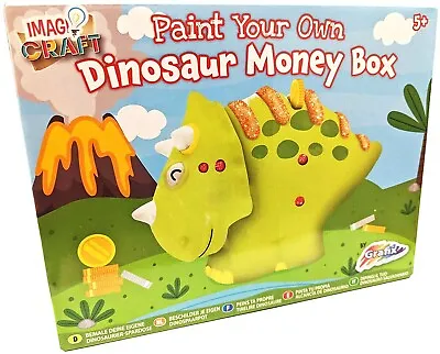 ‘NEW’ Paint Your Own Money Box - DINOSAUR • £9.85