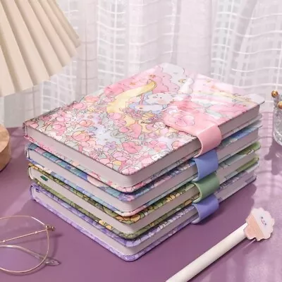 Paper Cute Healing Bunny Bear Notebook Student Learning Korean Stationery • $22.54