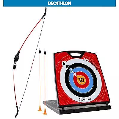 £45.98 • Buy Geologic Softarchery Archery Set 100 - 1 Bow 2 Suction Cup Arrows And Target