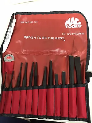 New Mac Tools 12-PC. Punch And Chisel Set With Gauge • $210