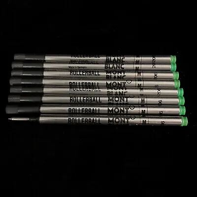 Montblanc Ballpoint Pen Refills (M) Irish Green Roller Ball 206 X’s 8 Mont Blanc • $52.20