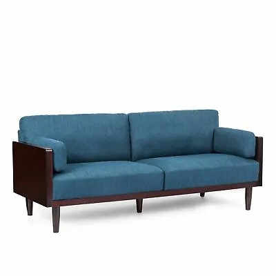 Bagan Mid-Century Modern Upholstered 3 Seater Sofa • $300.69