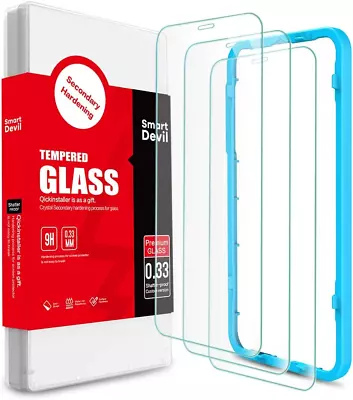 Smartdevil 3 Pack Screen Protector For Iphone 11 Pro/Iphone Xs/Iphone X 9H T... • $17.84