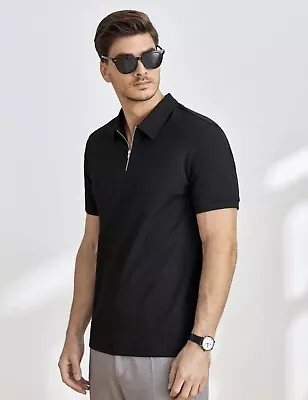 Zara Black Polo Men’s Size L Brand New Condition • $45
