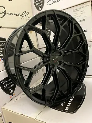 22 Inch Staggered Gianelle Monte Carlo Gloss Black Rim(5x114.3) Mustang Gt Gs300 • $1999