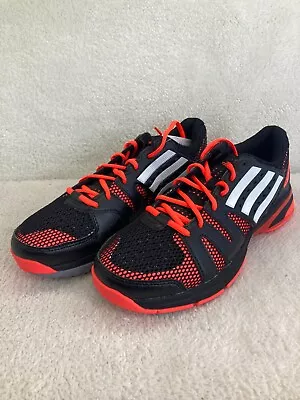 Adidas Volley Light Women's Shoes Size 9.5 Black Orange Volleyball Court • $34.36