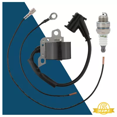 Ignition Coil Spark Plug For Stihl 024 026 028 029 MS 240 MS260 MS290 Chainsaw • $12.41
