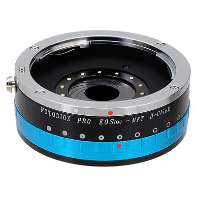 Fotodiox PRO IRIS Lens Adapter Canon EOS EF Lens To Micro Four Thirds Cameras • $89.95