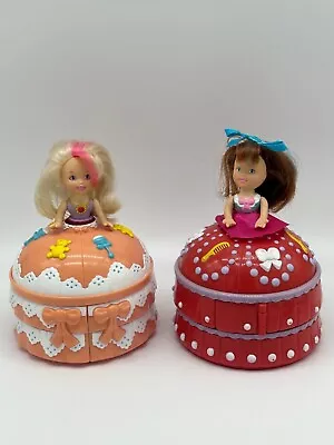 2 Vintage Miss Party Surprise Dolls Baby Party & Make Up Party Playsets • $16.99