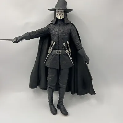 Neca Reel Toys Loose  V For Vendetta  Action Figure 12 Inch With Sound T3910 • $79