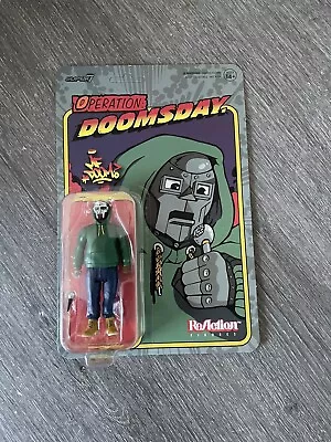 MF DOOM X Super 7 Operation: DOOMSDAY Reaction Figure • $105.45