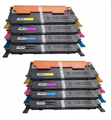 8 Toner Cartridge For Samsung CLP 320 325 325N 325W CLX 3180 3185FN 3185FW 3185N • £75.90