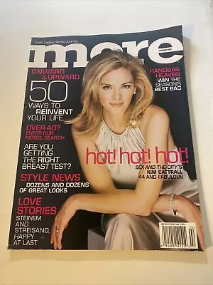 More Magazine Kim Catrell Cover February 2001 Excellent Condition • $9.99