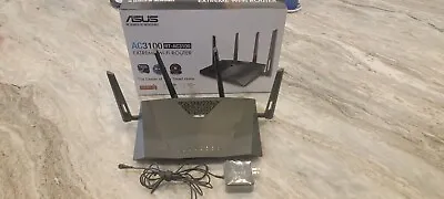 ASUS AC3100 8 Port Wireless Router (RT-AC88U) Extreme Wi-Fi Gaming Router • $90