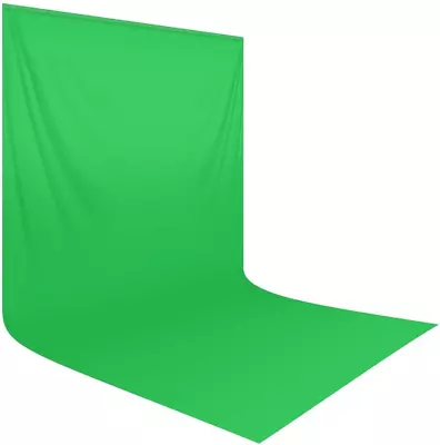 Green Photo Backdrop 10 X 20 Ft Green Screen Green Chromakey Muslin Background • $68.70