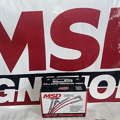 MSD 32129 Super Conductor Spark Plug Wire Set Univ. Chevy LT1 W/straight Boot • $179
