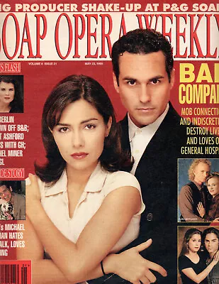 SOAP OPERA WEEKLY May 23 1995 Vanessa Marcil Maurice Benard Michael Damian • $20