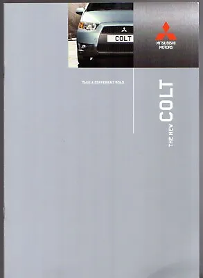 Mitsubishi Colt Hatchback 2008-11 UK Market Sales Brochure CZ1 CZ2 Ralliart • $12.43